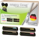 4x XXL Toner Set für Samsung CLP-415 1xBK,C,M,Y-BK 2.500 S.,Color je 1.800 S., kompatibel zu 504S.Geeigent für CLP-415N / CLP-415NW / CLX-4195N / CLX-4195FN / CLX-4195FW